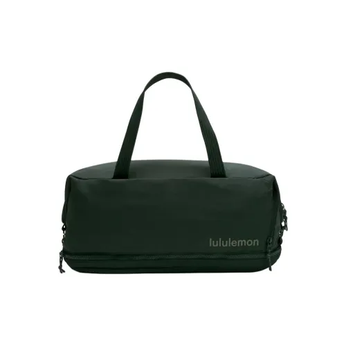 Lululemon Nylon Gym Bag Unisex Rainforest Green