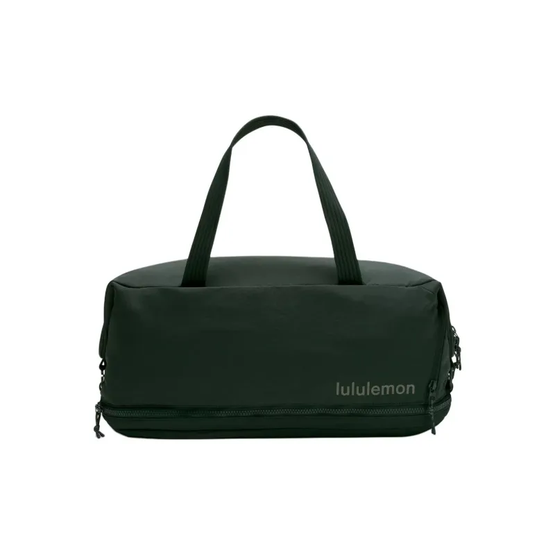 Lululemon Nylon Gym Bag Unisex Rainforest Green-0