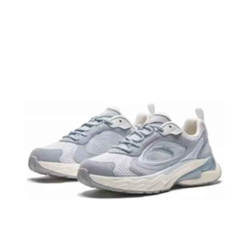 Anta Millennial 7 Cushioning Slip Resistant Low Top Casual Shoes Women's Gray-1