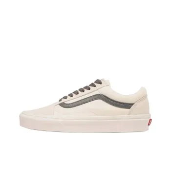 Vans Old Skool Anti Slip Wear Resistant Low Top Skateboard Shoes Unisex White
