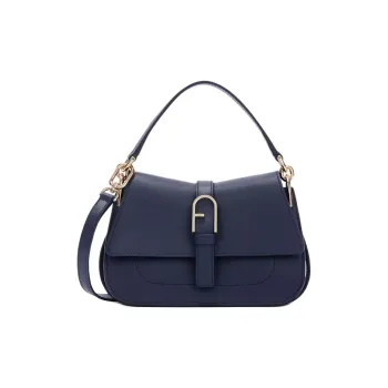 Furla Calfskin One Shoulder Handbag Mini Women's Mediterranean
