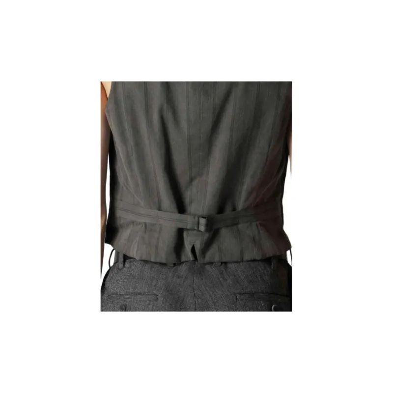 Yohji Yamamoto Patterned jacquard Waistcoat-6