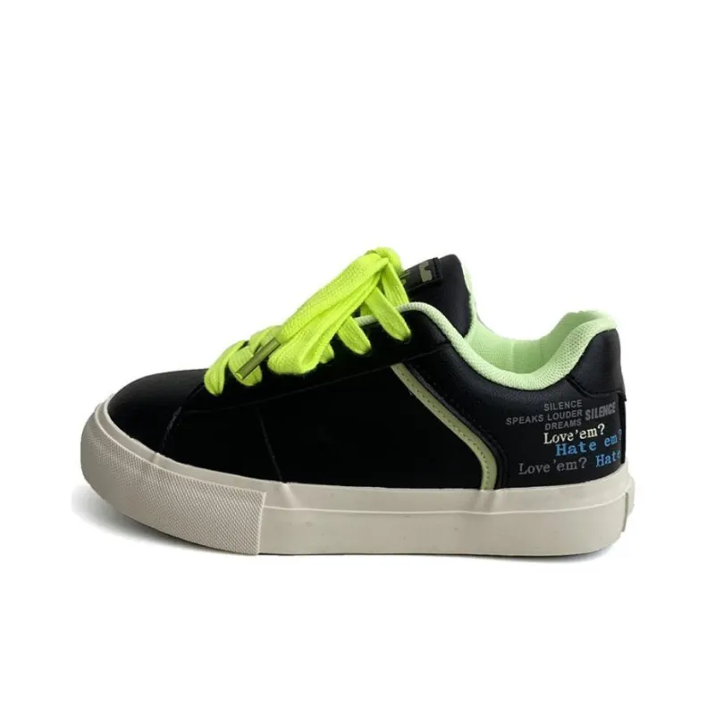 Than Than Me Slip-Resistant Low-Top Skateboard Shoes Women's-0