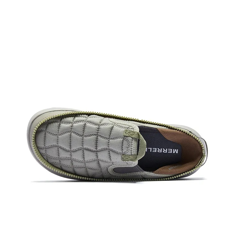 MERRELL Hut Moc 2 Slip-on Abrasion-Resistant Slip-Resistant Low-Top Comfortable Casual Shoes Men's Bean Gray Green-2