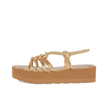 GIANVITO ROSSI Hebe One Strap Sandals 5cm Women's Gold