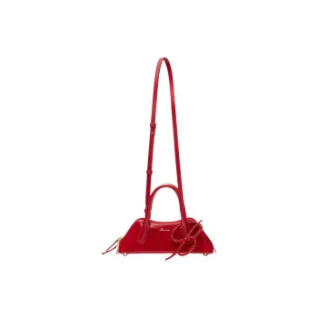 Blumarine Nylon Handbag Shoulder Bag Crossbody Bag Mini Women's Red