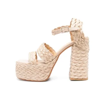 Castañer Fresa One Strap Sandals 8.5cm Women's Light Umber