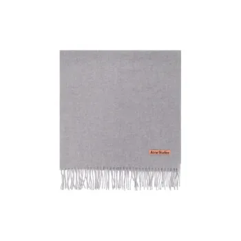 Acne Studios Cashmere Knit Scarves Women's Gray