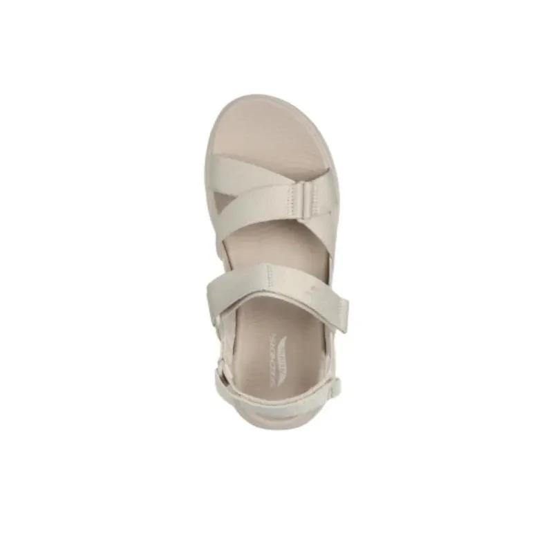 Skechers Go Walk Arch Fit Beach Sandals Women's Beige-4