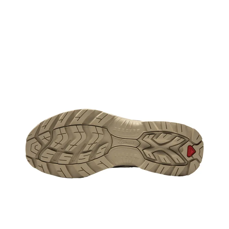 SALOMON XT Quest Cushioning, Slip Resistant, And Abrasion Resistant Low Top Running Shoes Unisex Brown Yellow-3