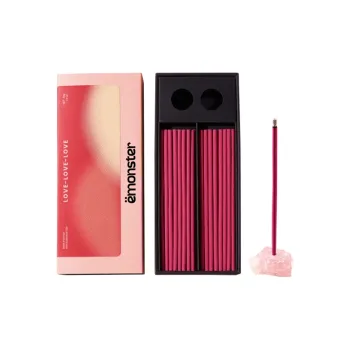 Emonster Crystal Incense Stick Sandalwood 40 Roots