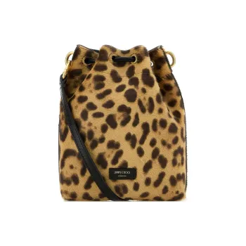 Jimmy Choo Mini Cinch Bucket Bag