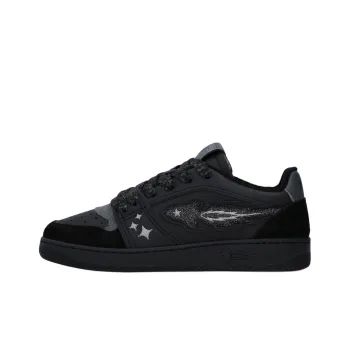 ENTERPRISE JAPAN Rocket Egg Low Top Skateboard Shoes Unisex Black