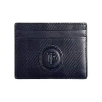 Ted Baker Sheepskin Card Holder Men's Marine Blue