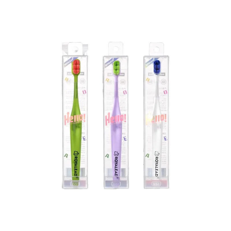 CHENYISHENG Colorful Ribbon Cloud Soft Multifunctional Bristle Brush For Adults With Small Head And Soft Bristles-6