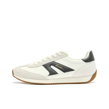 QIAODAN Linchuan 1.0 Wear resistant Lightweight Breathable And Non slip. Low Top Casual Shoes Men's Beige Black