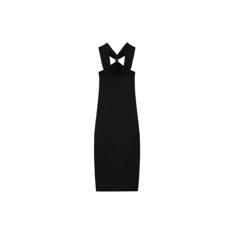 ZARA Slip Dresses Women's Black-1