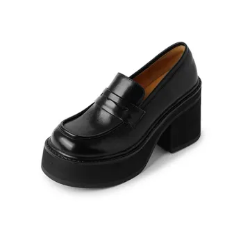 Su Yanjiao Chunky Heel High Heels Women's