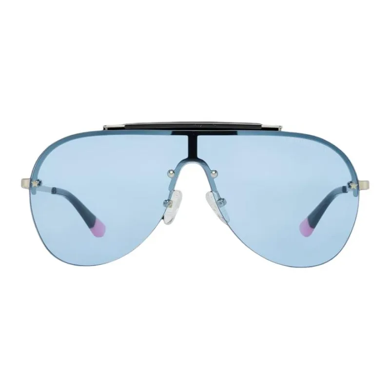 Victoria's Secret Irregular Shape Sunglasses Women's Gold-2