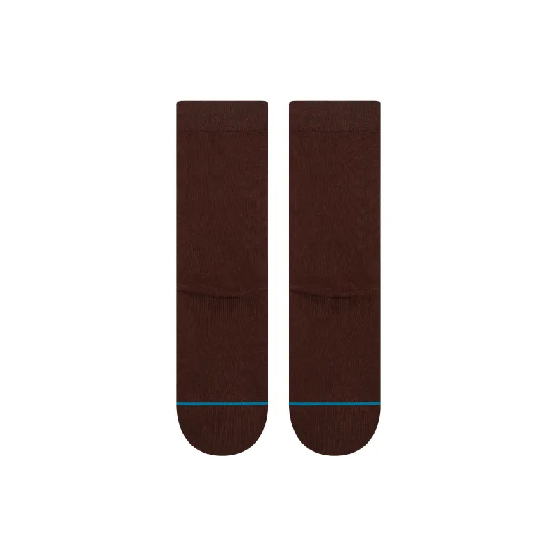 Stance Mid Calf Socks Women's 1 Pack Brown-2