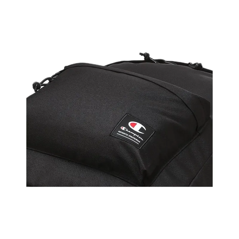 Champion Polyester Backpack Unisex Black-4