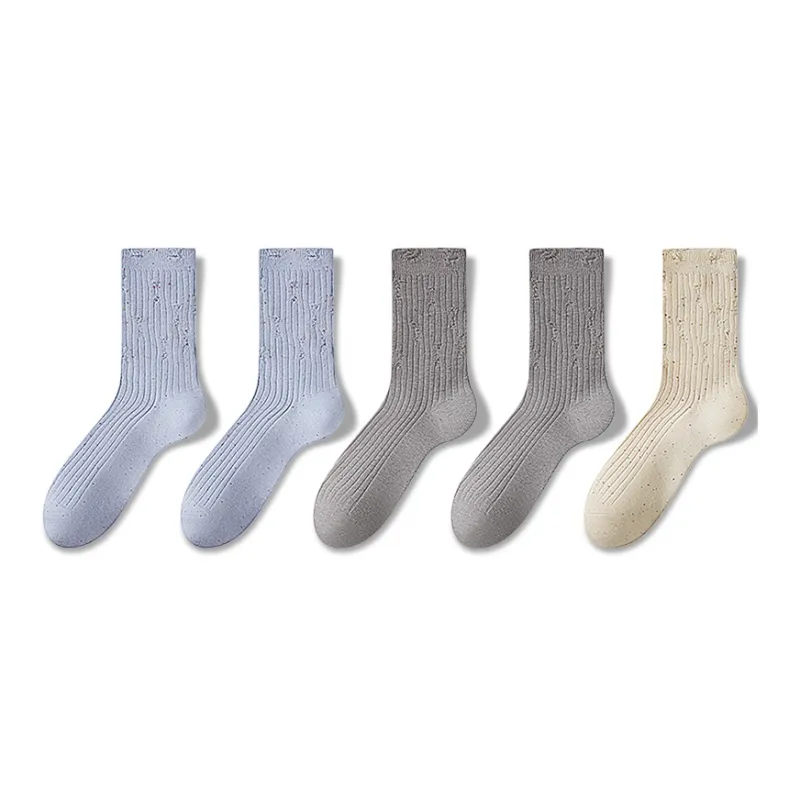 JIAZINI Mid-Calf Socks Women's 5 Pack-18