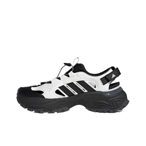 Adidas SNEAKER SANDAL Slip Resistant And Breathable River Trekking Shoes Unisex White Dark Gray