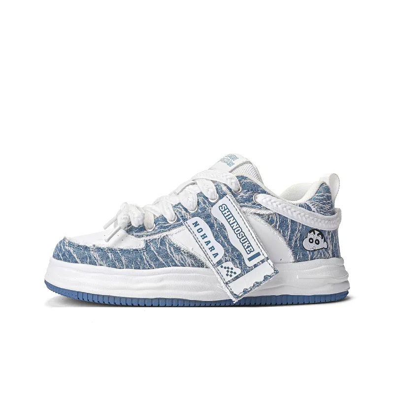 Crayon Shinchan Skateboard Shoes Men's-12