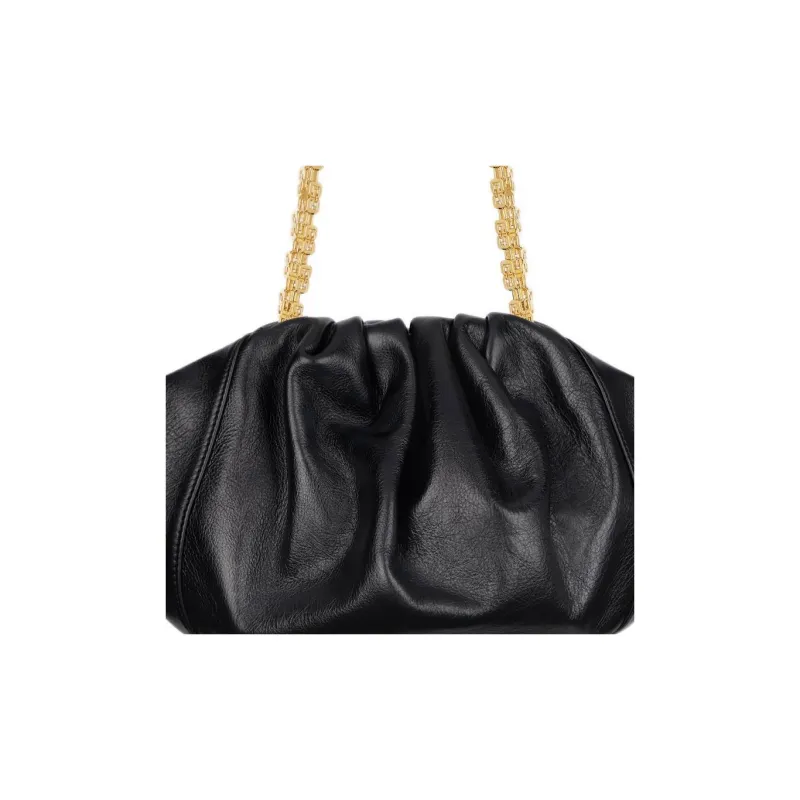 Givenchy Kenny Cow Leather Portable Crossbody Bag Shoulder Bag Small Size Women's Black-3