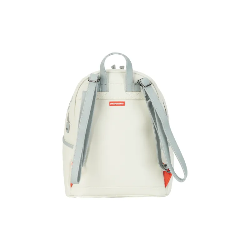 SPRAYGROUND PVC Backpack Unisex Raw White-4