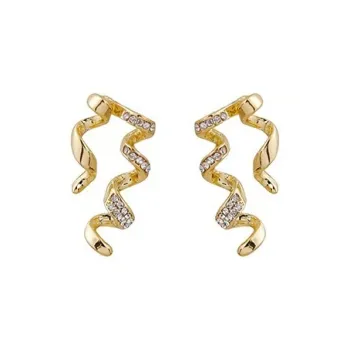 BLESSED BULLET Copper Earrings Women's