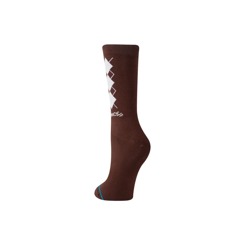 Stance Mid-Calf Socks Women's 1 Pack Brown-4