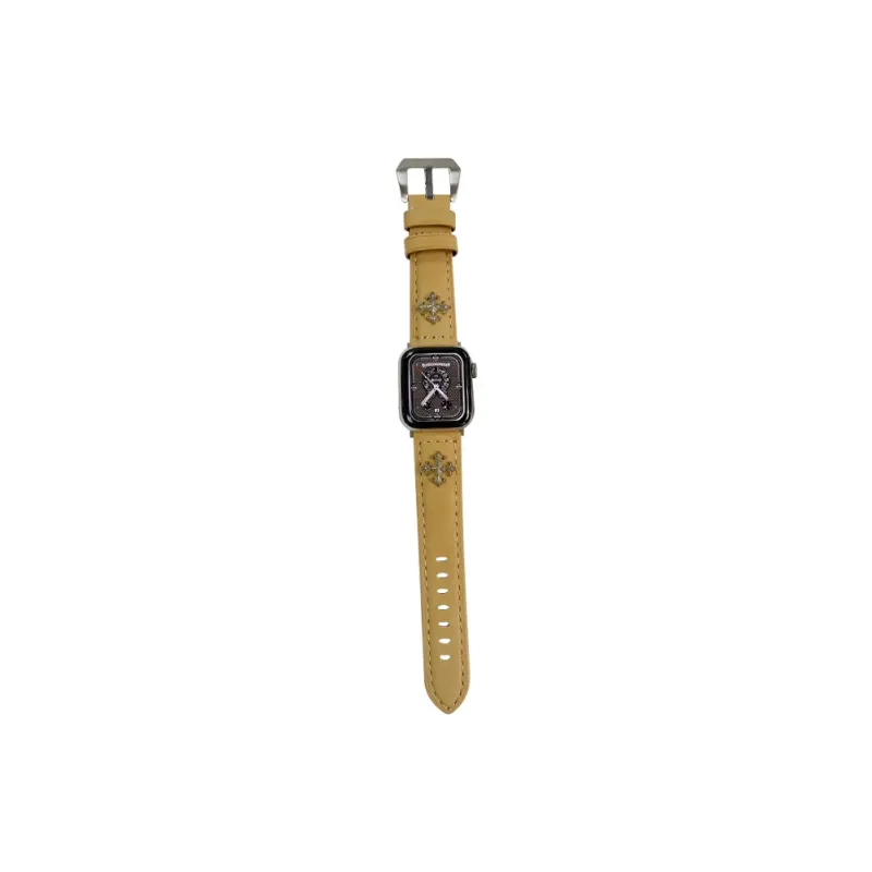 MSSM Apple Compatibility Watch Band 210mm Genuine Leather Material-7