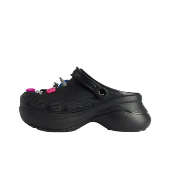 Balenciaga Jibbitz Charm Crocs Mules Women's