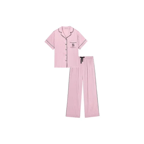 Victoria's Secret THE MIX Pajama Set Women's Rose Purple