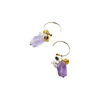 Phoenix Nirvana Crystal Jade Earrings Women's