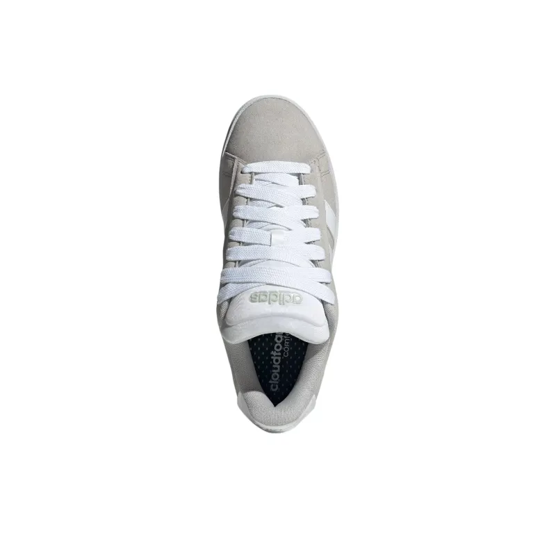 Adidas GRAND COURT ALPHA Anti Slip Wear Resistant Low Top Skateboard Shoes Men's Gray-1