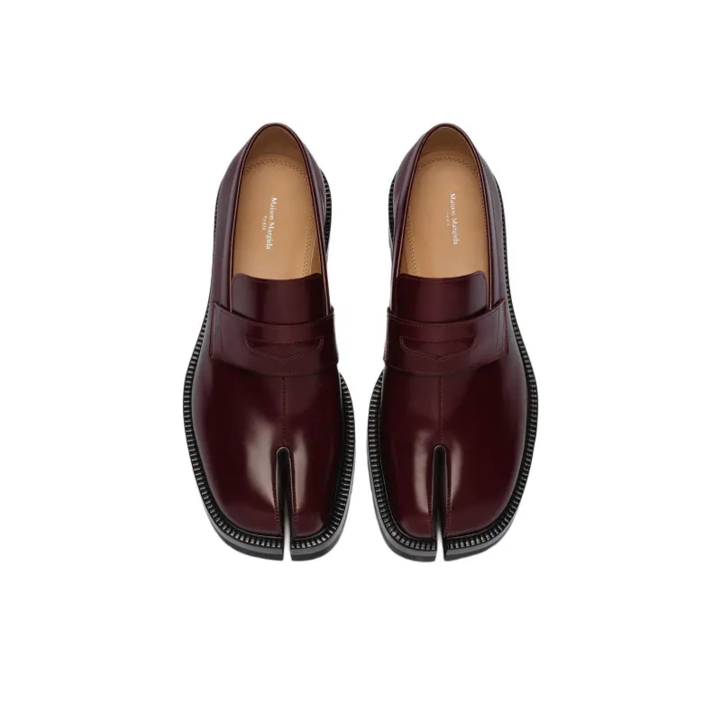 Maison Margiela Tabi Loafers Men's Burgundy-5