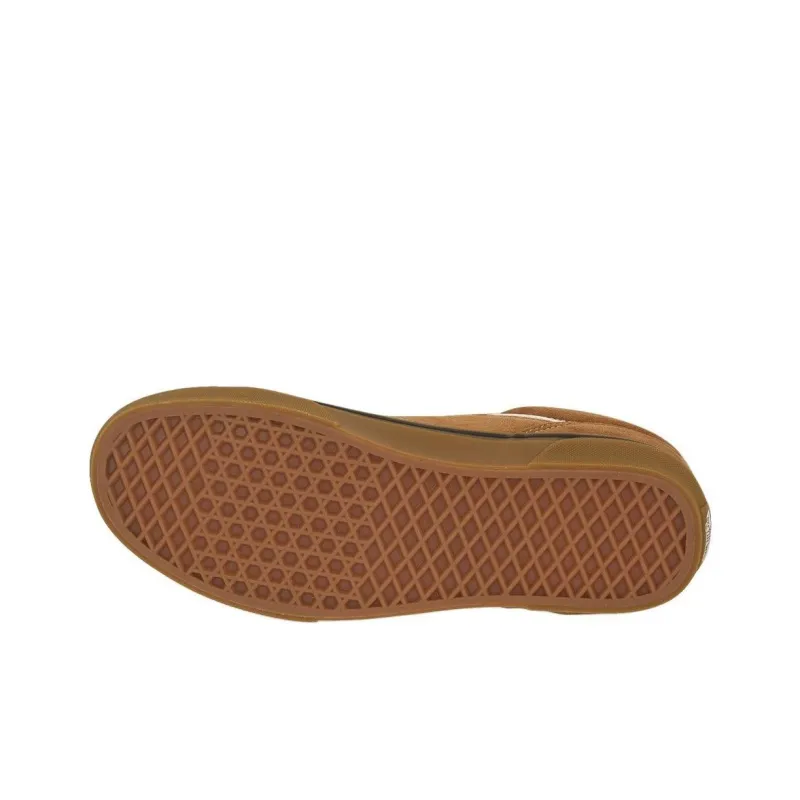 Vans Seldan Anti Slip Wear Resistant Low Top Skateboard Shoes Men's Brown-4