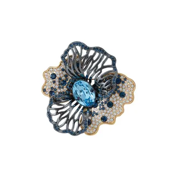 Eternelle Austrian Crystal Brooches Women's