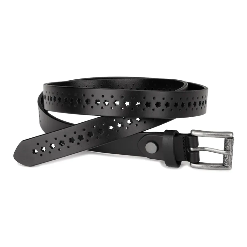 Cows Reign Top Grain Cow Leather Leather Belts Women's Width 2.4CM-2