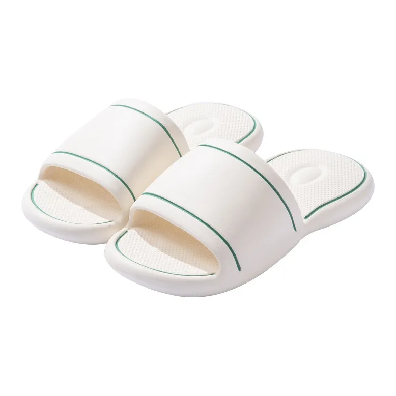ECAC Squashy And Bouncy Feeling Slippers Summer Indoor Home Bathroom Bathing Slip Resistant Platform Eva-3