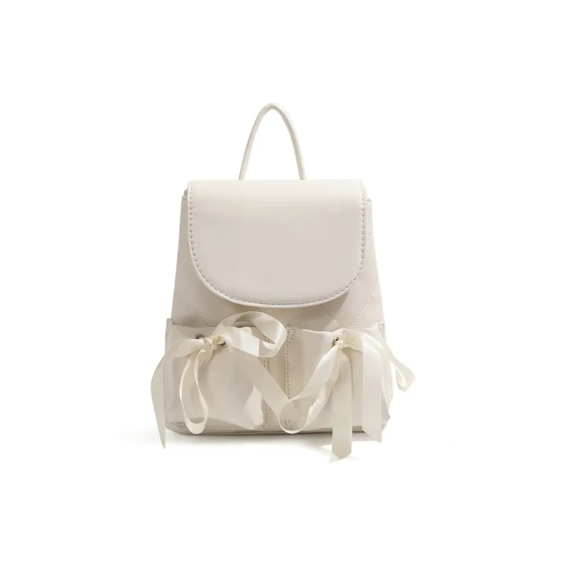 MARKANGARO PU Backpack Regular Women's Pink/White-9