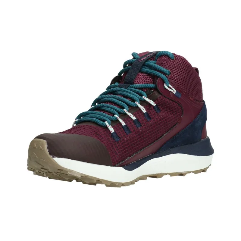 Columbia Trailstorm Anti-Slip Wear-Resistant Mid-Top Training Shoes Women's Red-2