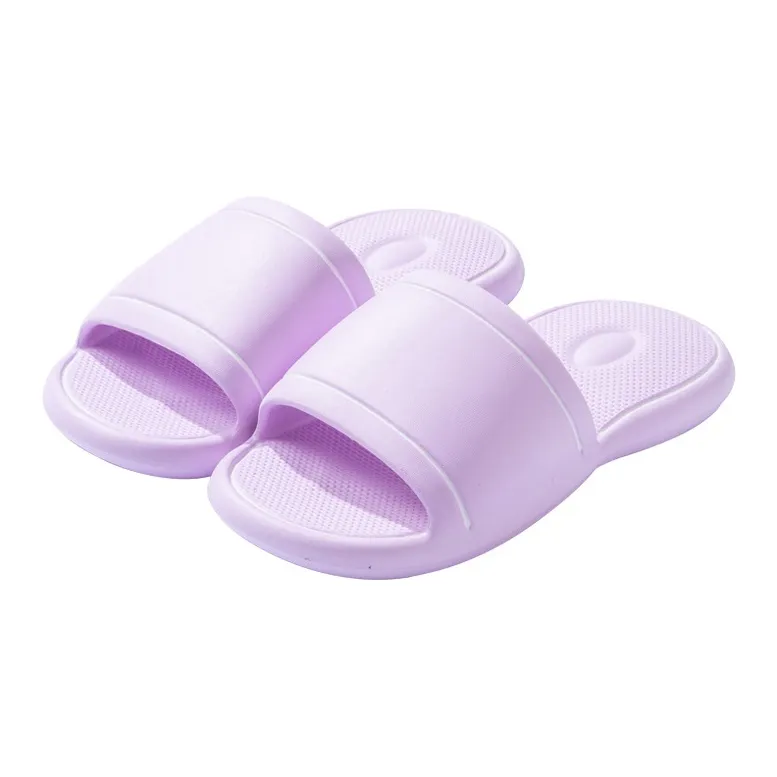 ECAC Squashy And Bouncy Feeling Slippers Summer Indoor Home Bathroom Bathing Slip Resistant Platform Eva-4