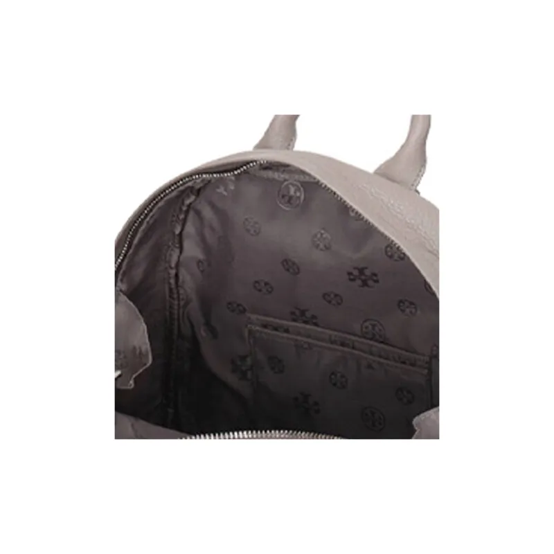 TORY BURCH Cow Leather Backpack Regular Women's Light Gray-4