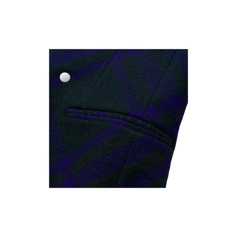 Burberry FW23 Business Suits Coats Women's Dark Purple-6