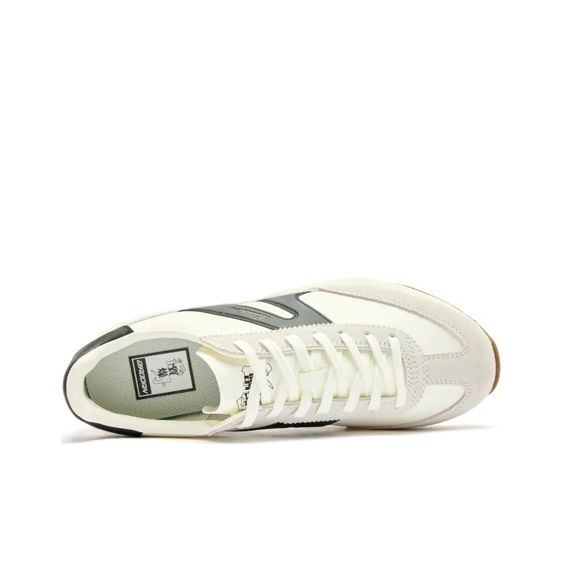 QIAODAN Linchuan 1.0 Wear resistant Lightweight Breathable And Non slip. Low Top Casual Shoes Men's Beige Black-3