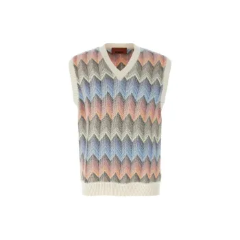 MISSONI Chevron Knitted Vest