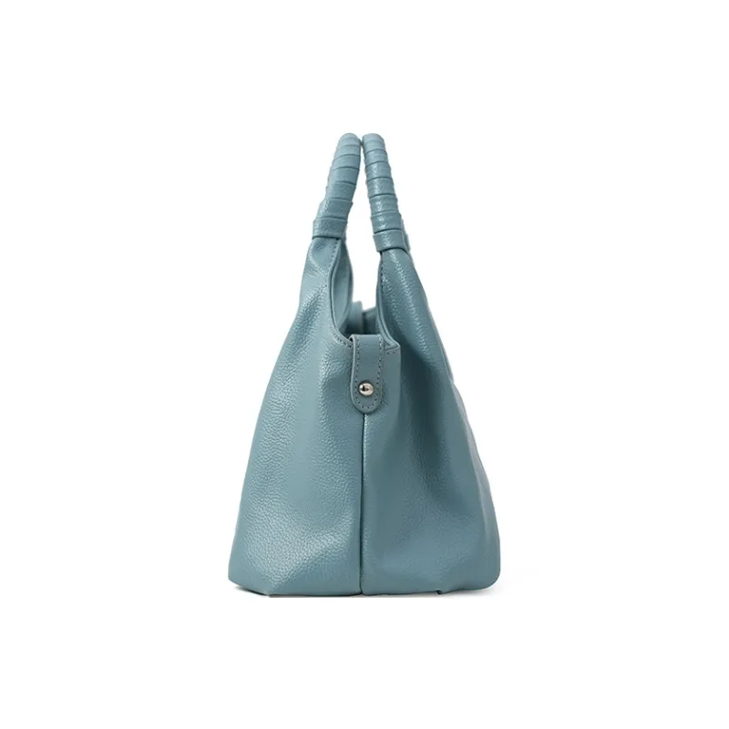 Vigno Synthetic Leather Handbag Women's Black/Blue/Brown-15